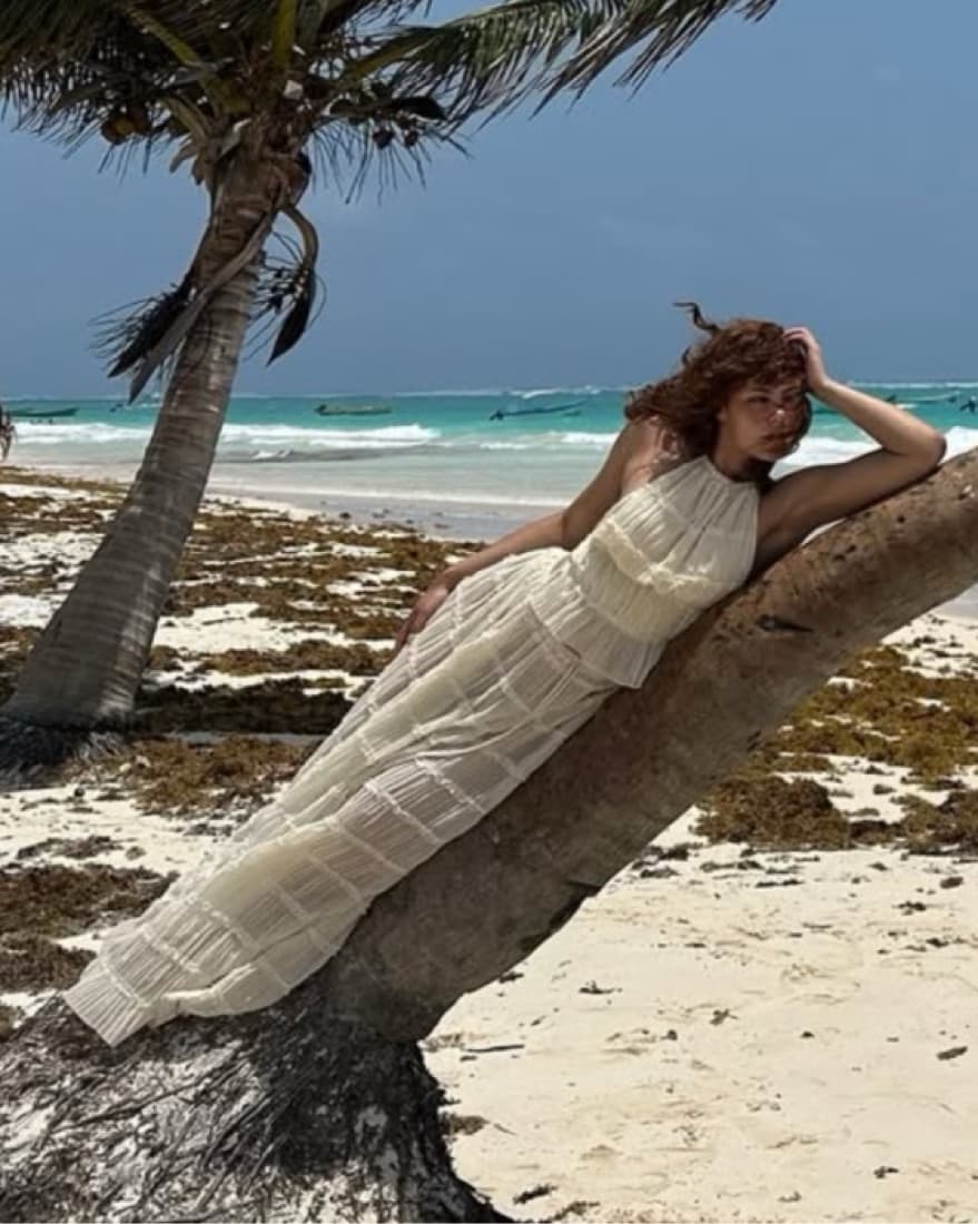JULIETTE HALTER TOO WITH MAXI SKIRT - Image 1