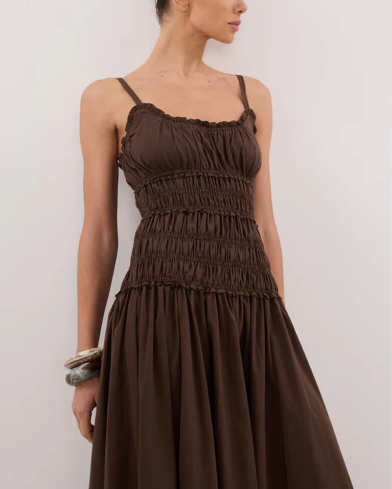 Chic Tiered Maxi Dress Dissh - Image 3