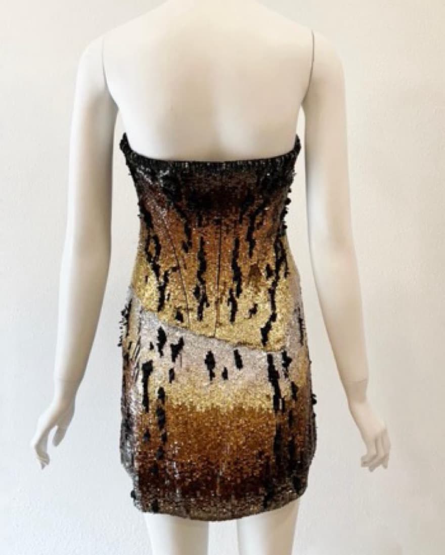 Roberto Cavalli Vintage Sequin Mini  - Image 2