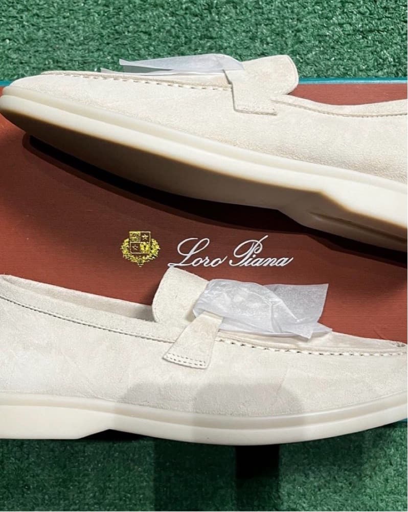 LORO PIANA summer charm loafers  - Image 1