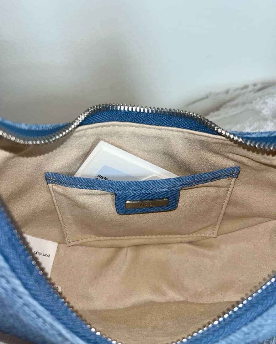 Osoi Toni Mini Denim Shoulder Bag - Image 4