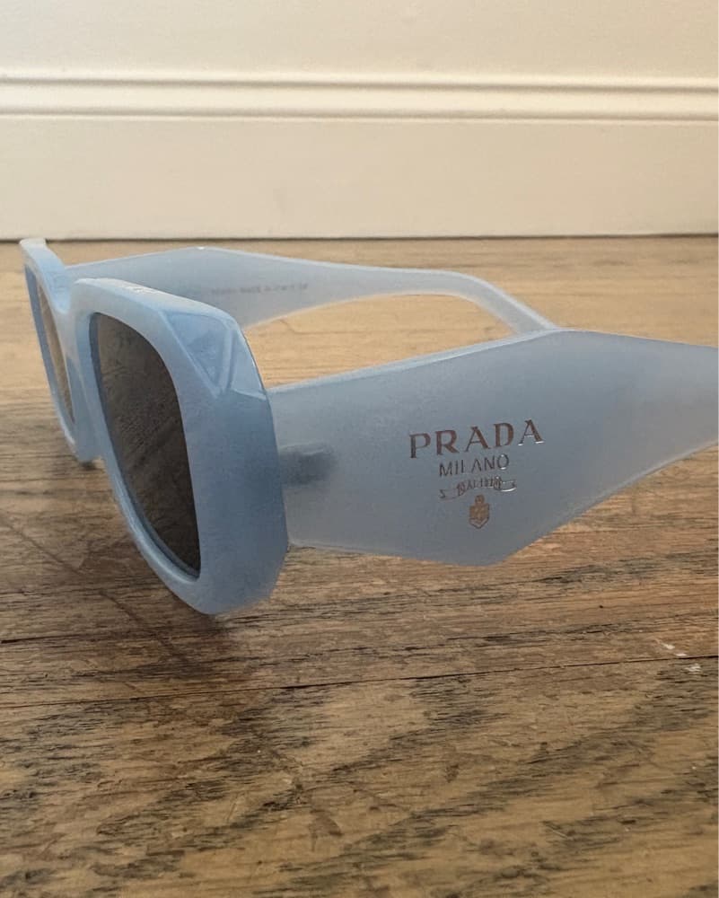Chic Prada Acetate Sunglasses - Image 1