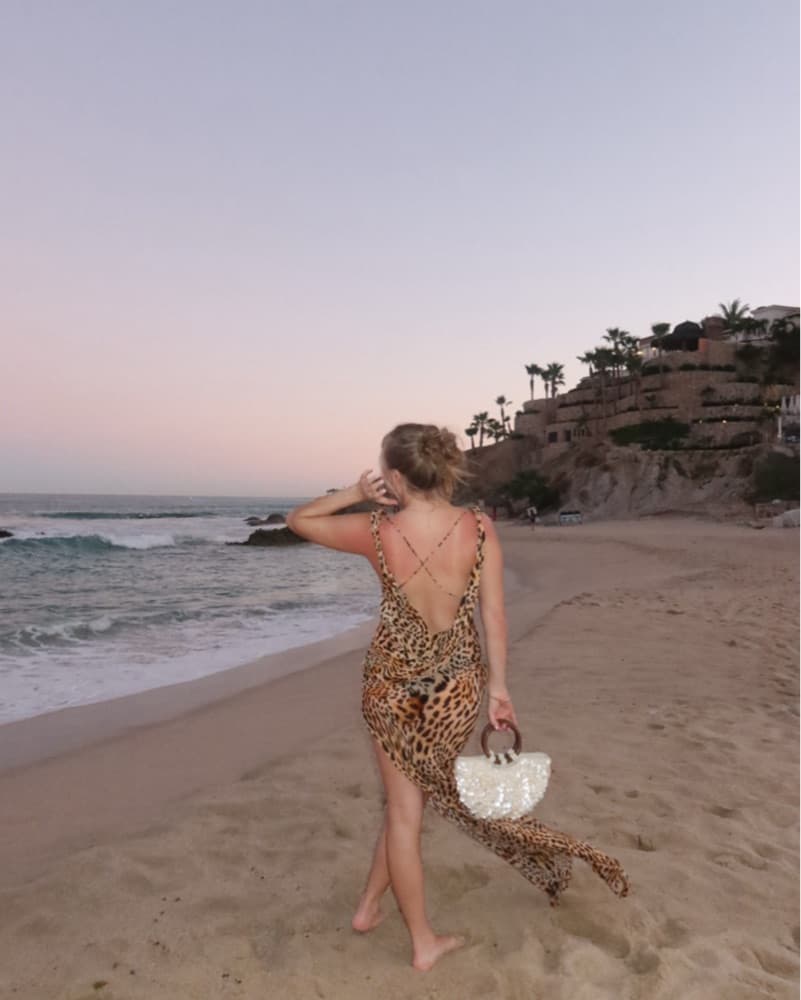 Leopard Print Maxi Dress- Rat & Boa - Image 5