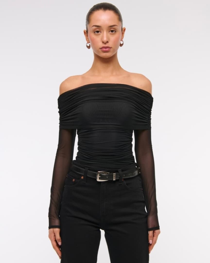 Abercrombie Off The Shoulder Bodysuit - Image 1