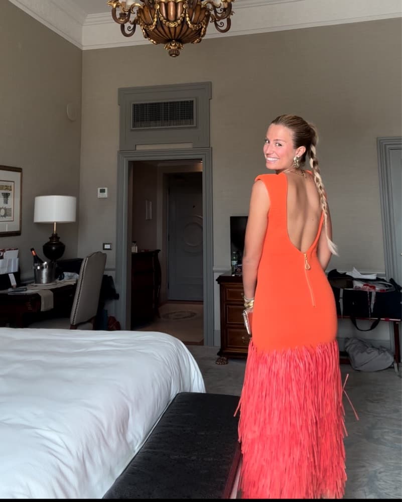 AJE Fringe Dress - Image 1