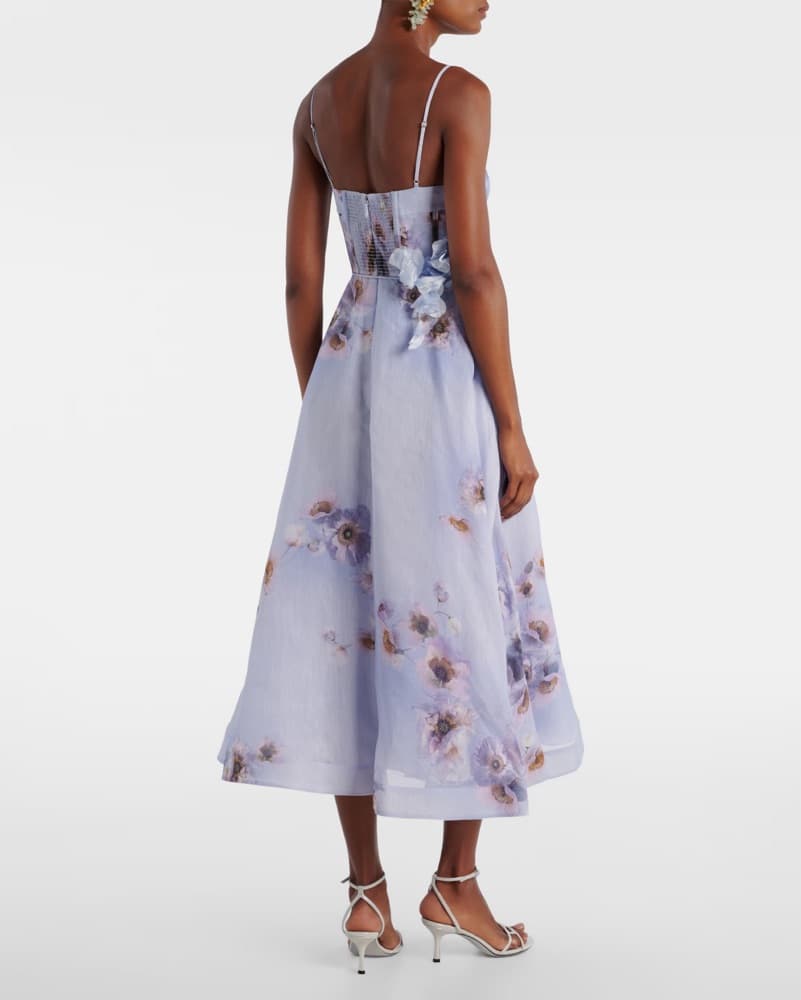 ZIMMERMANN Hypnotic Floral Bustier Dress - Image 2