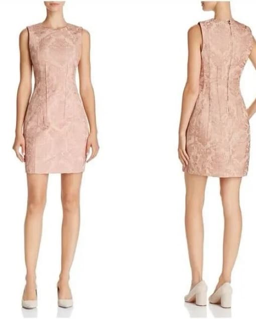 Theory Baroque Jacquard Hourglass Dress  - Image 2