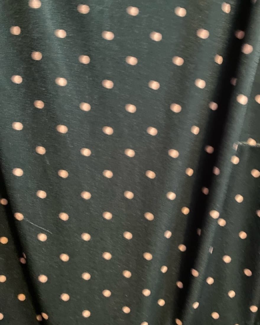 Green polka Dot Jumpsuit  - Image 2