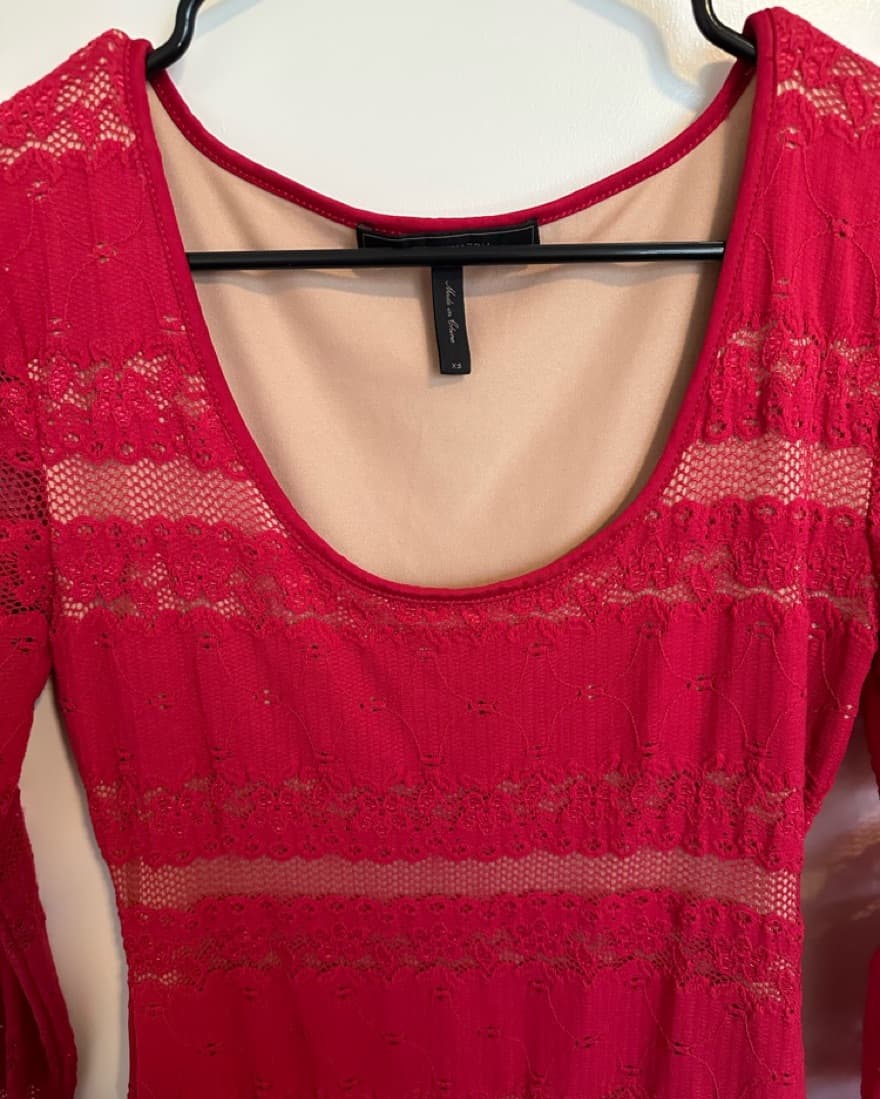 BCBG Red Long dress - Image 2