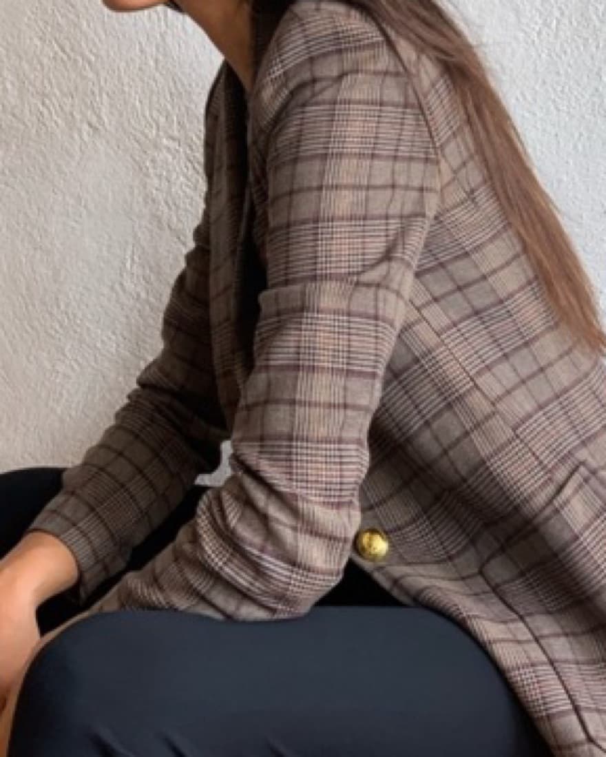 ALC Plaid Blazer - Image 3