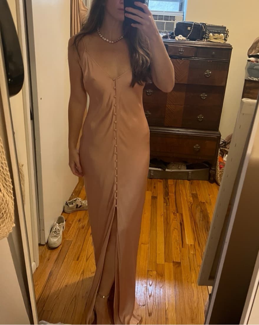 ALC Maxi Silk Dress  - Image 2