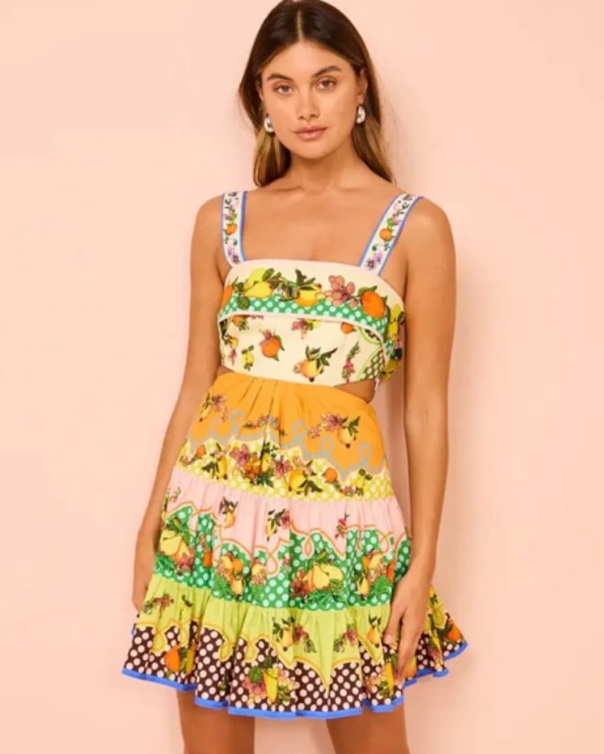 Limoncello Mini Dress - Image 1
