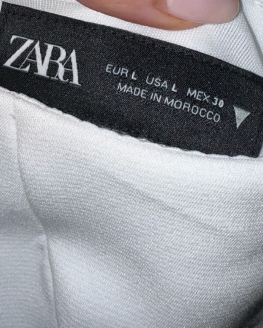 White Zara Top - Image 4