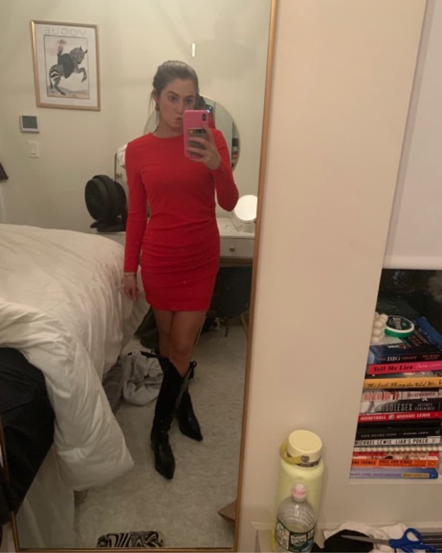 Red Zara Dress - Image 2
