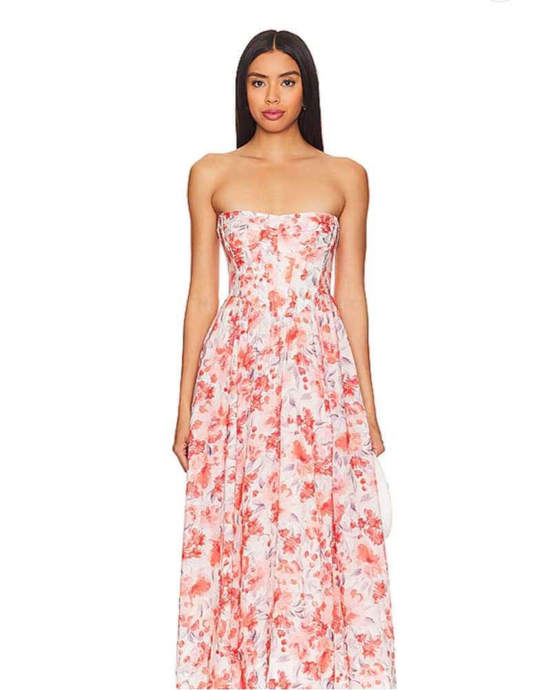 Strapless Revolve Dress - Image 2