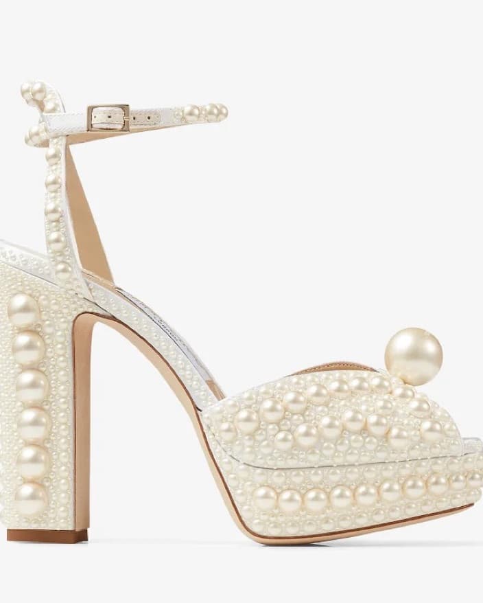Pearl Platform Heels  - Image 2
