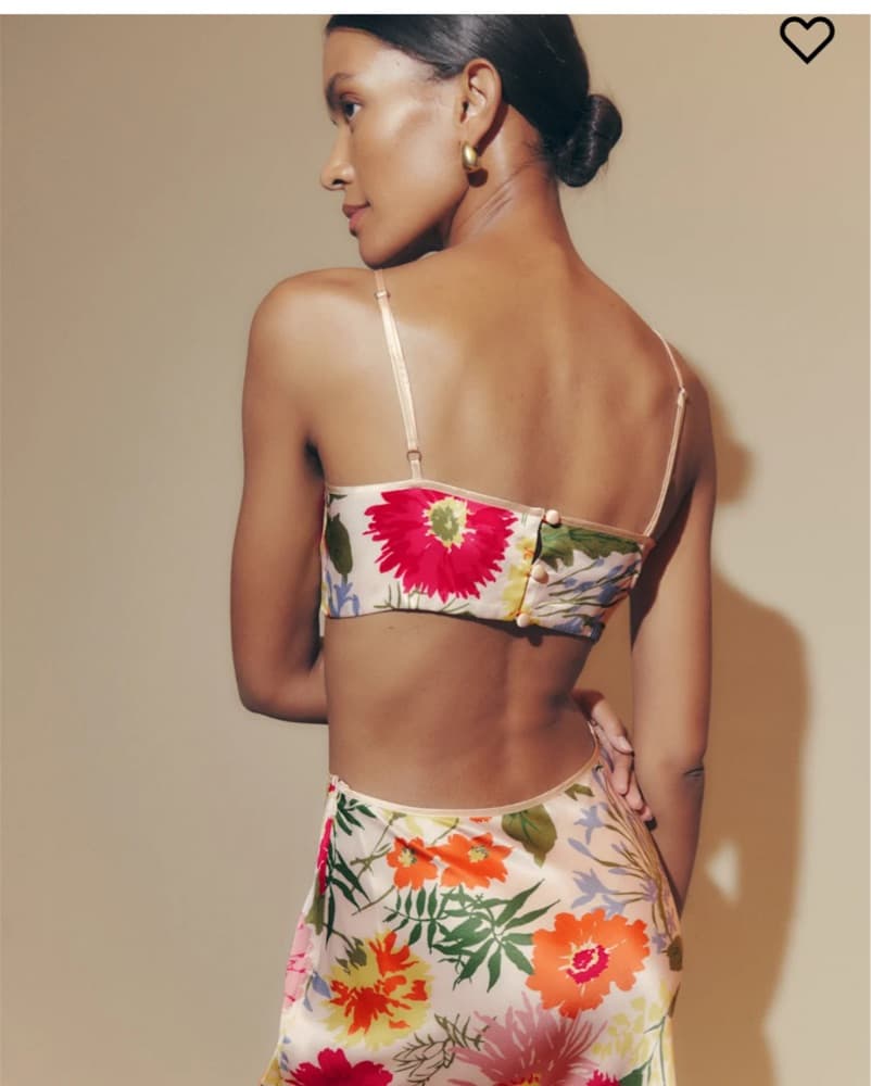 Reformation Poppies Silk Dress - Image 5