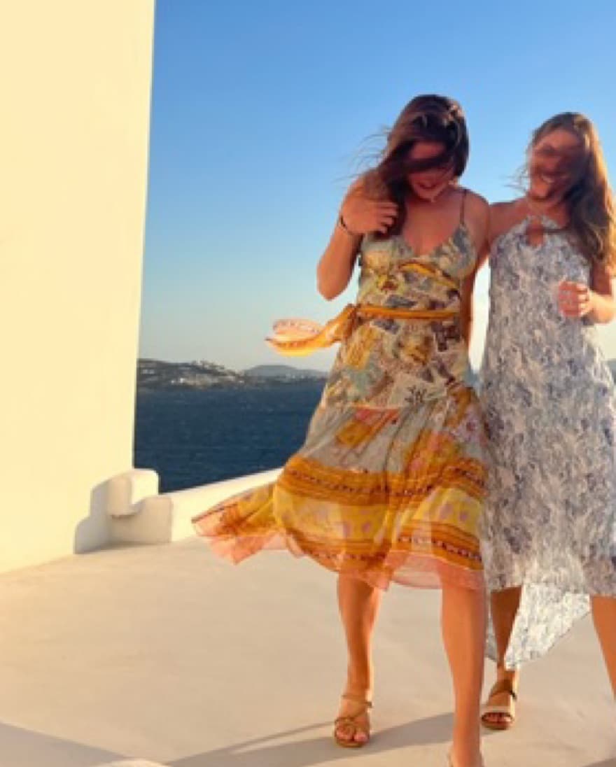 Vintage DVF Chiffon Dress  - Image 3