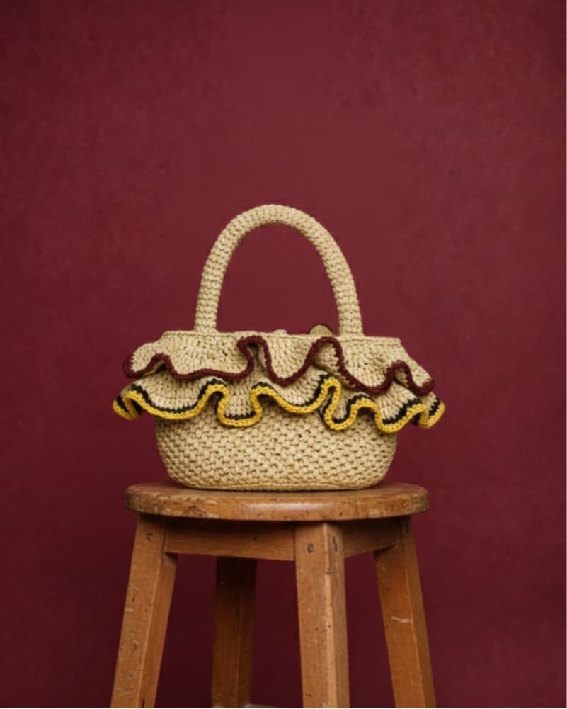 Raffia Beach Bag - Image 1