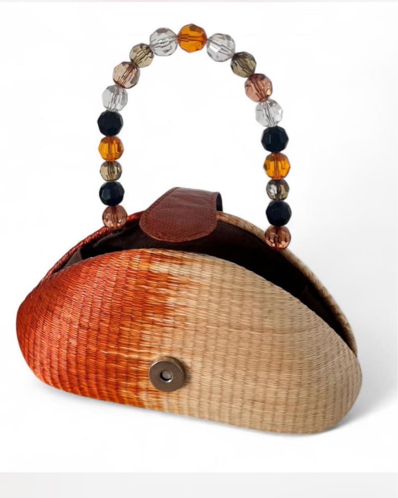 Le sac Vintage straw Bag  - Image 3