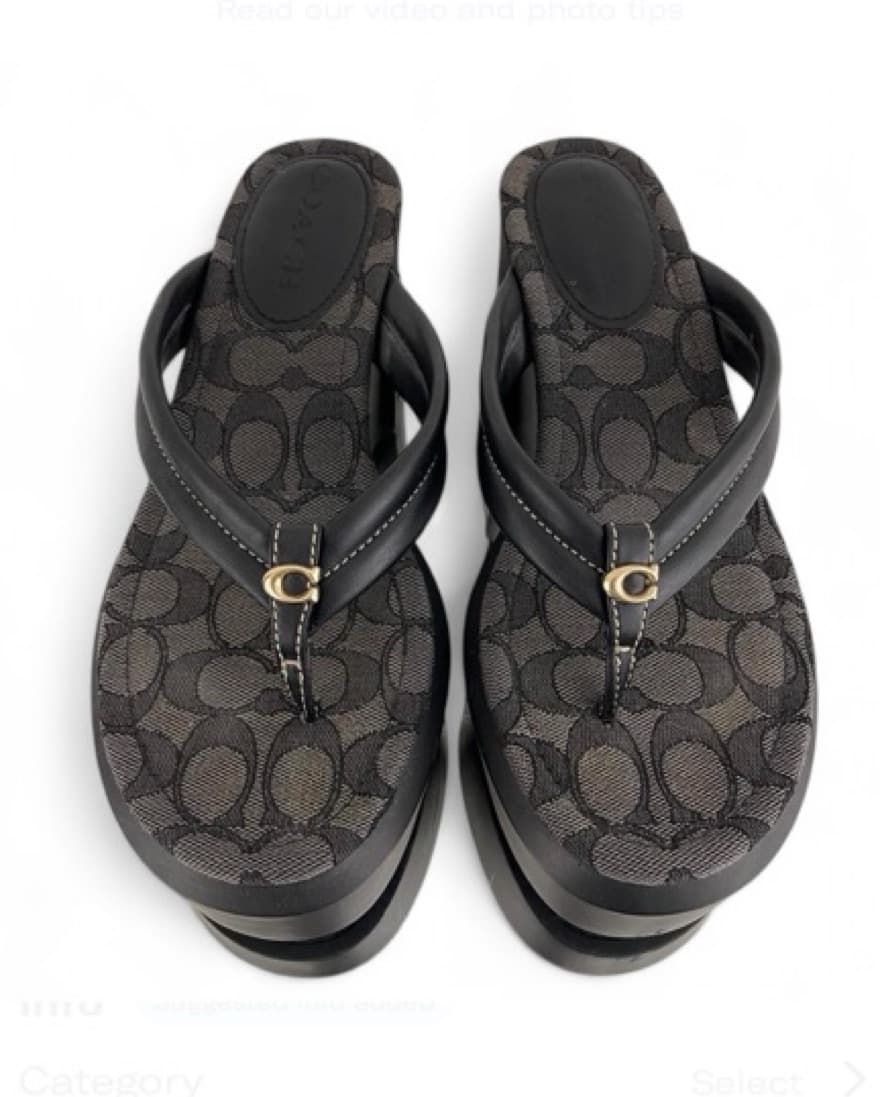 Coach Platform Flip-Flops - Image 2