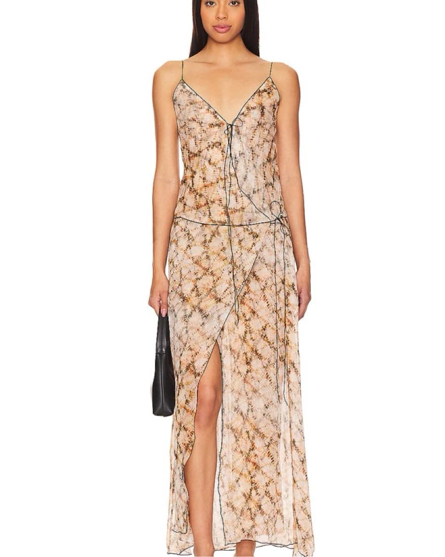 Bec & Bridge Wrap Sheer Dress - Image 3