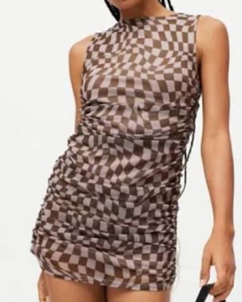 Urban Outfitters Checkerboard Mini Dress - Image 2