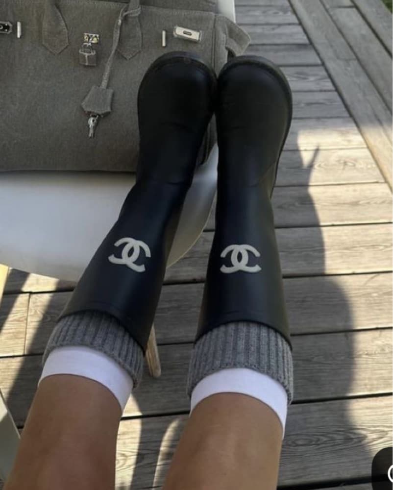 Chanel Rain Boots - Image 5