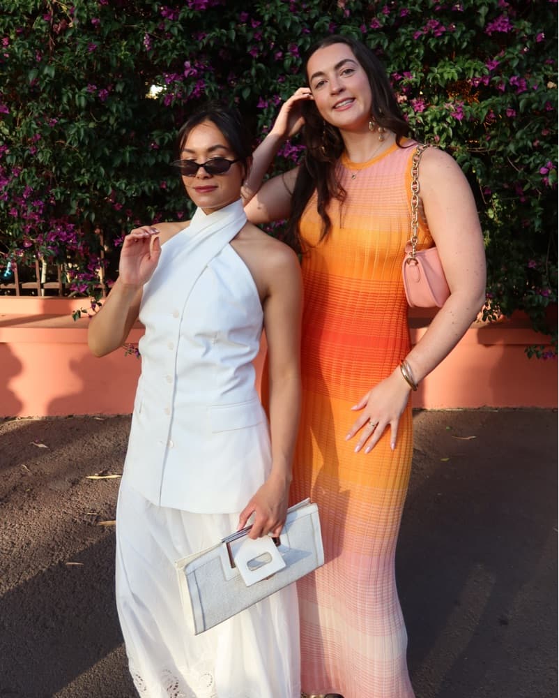 Maje Sunset Knit Maxi Dress - Image 1