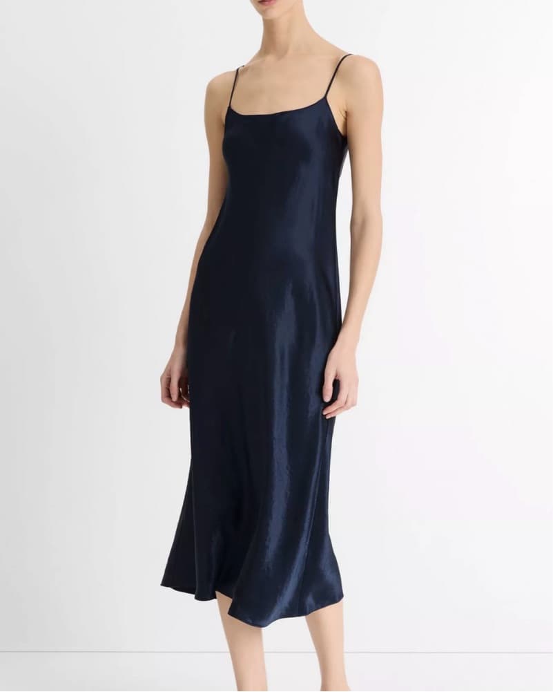 Vince Satin Slip Dress - Image 1