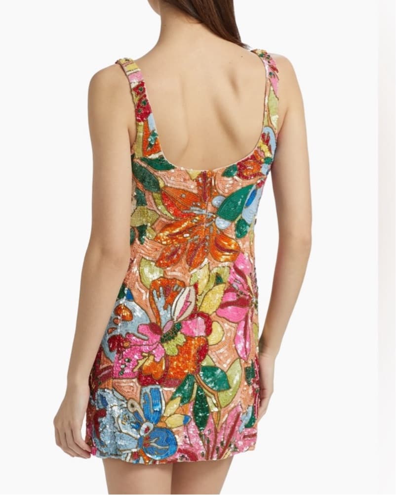 Amanda Uprichards Sequin Mini Dress - Image 2