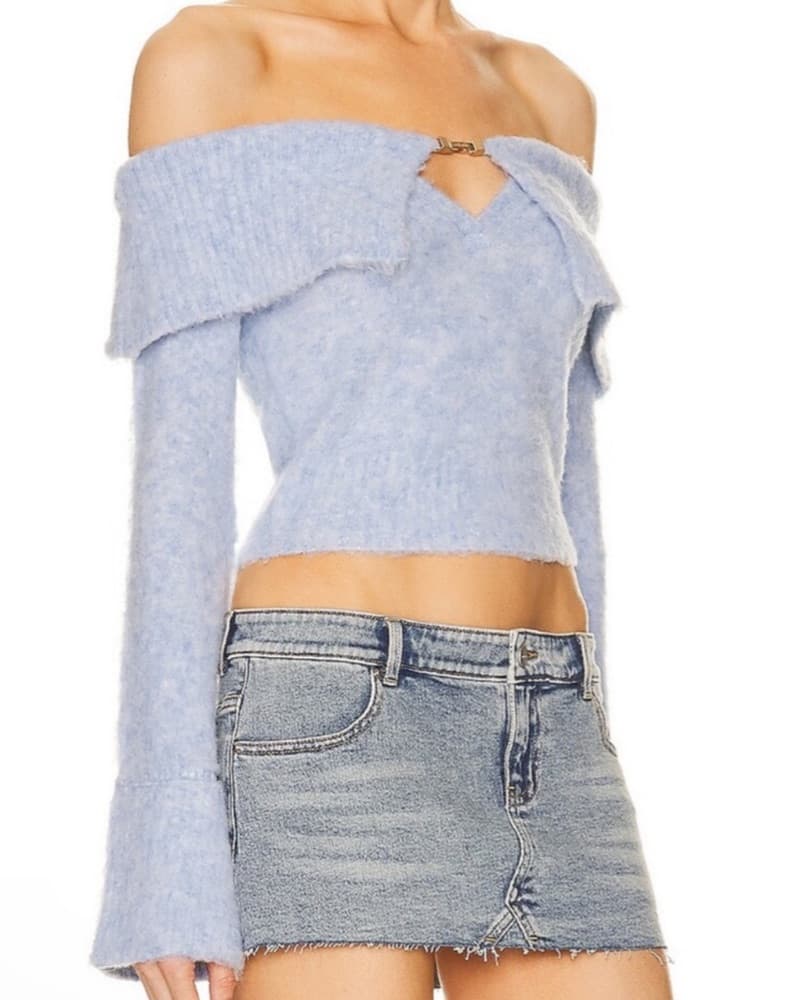 Cult Gaia Audie Knit Top - Image 2