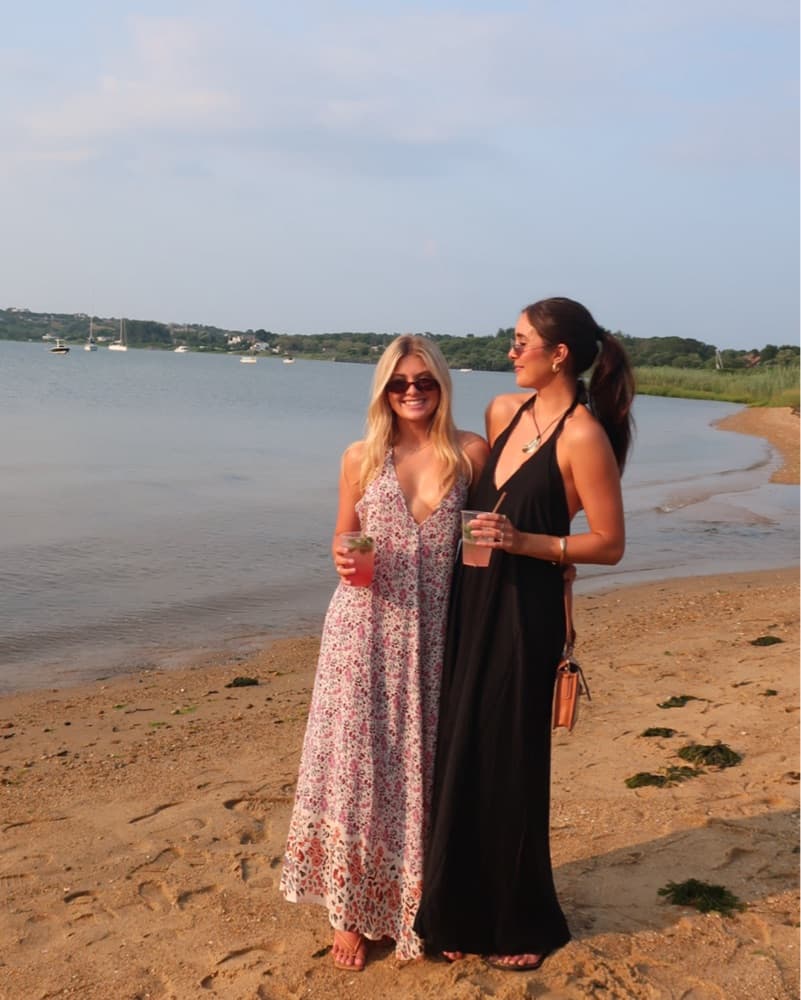 Natalie Martin Black Halter Dress - Image 1