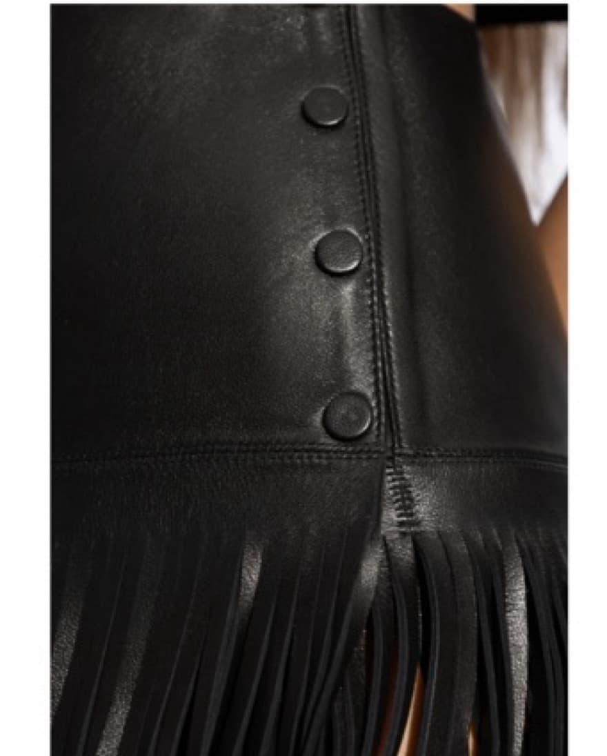 Alaia Fringe Belt Skirt  - Image 2