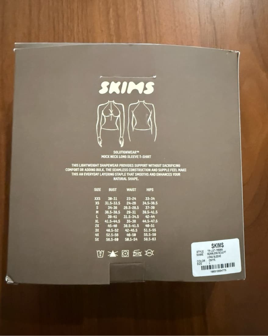 Skims Zip Front Long Sleeve Shirt  - Image 6