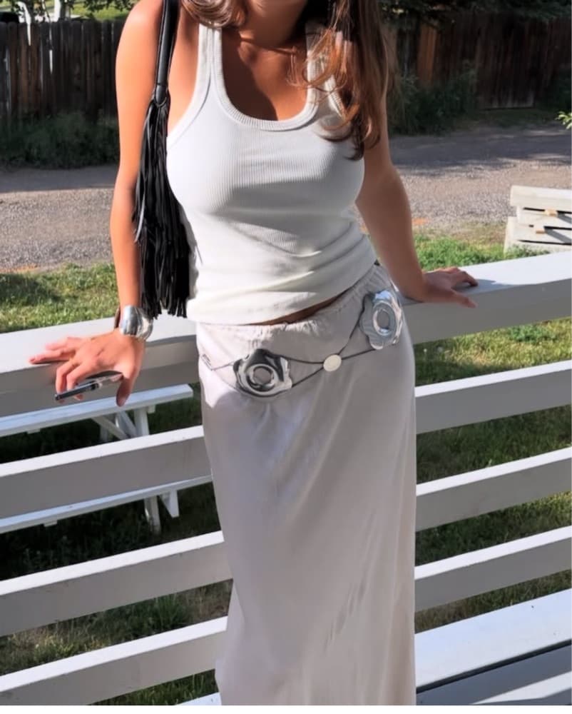 Zara Flower Belt  - Image 1