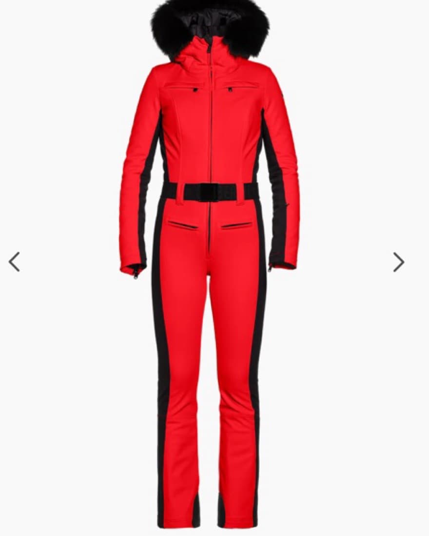 goldbergh parry ski suit with faux fur - Image 3