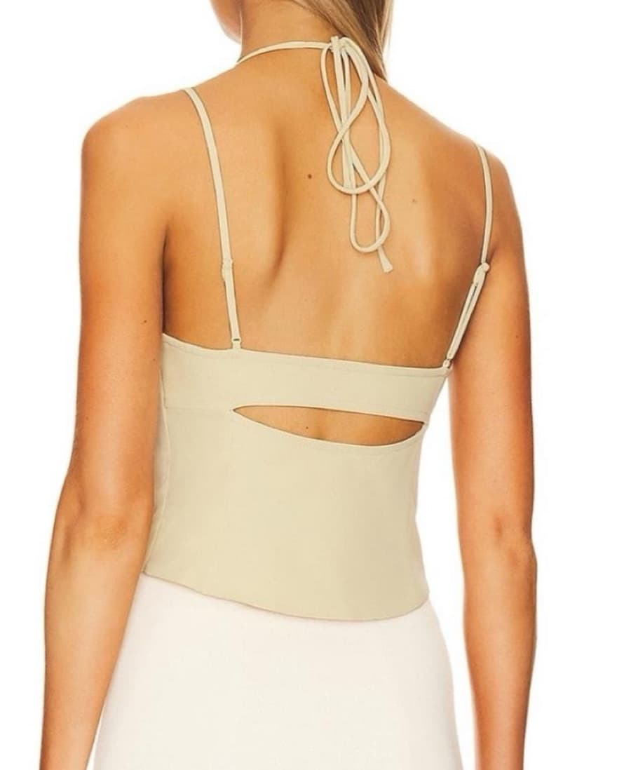 Simkai Tan Bustier Top  - Image 2