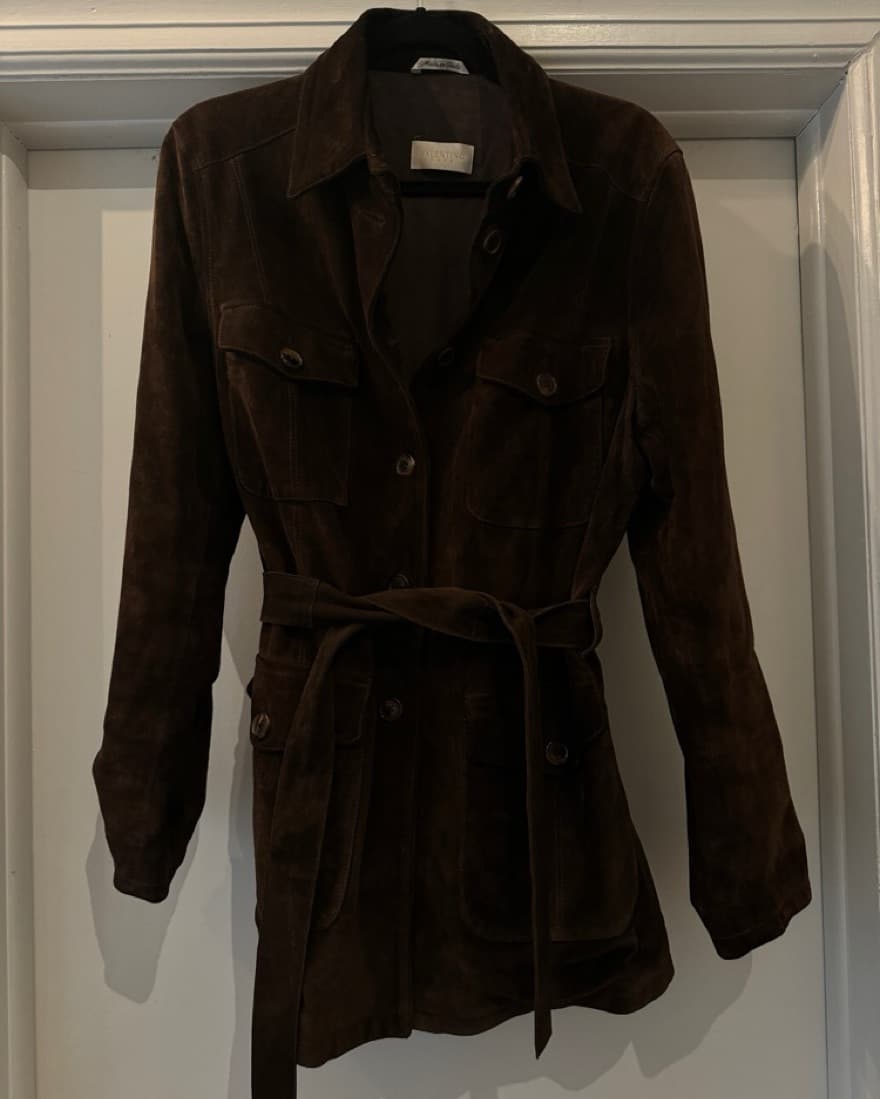 Vintage Valentino Suede Jacket - Image 5