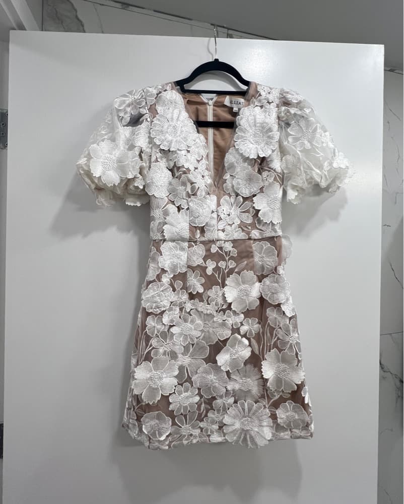 BRIDAL: ELLIATT Lace Mini Dress - Image 6