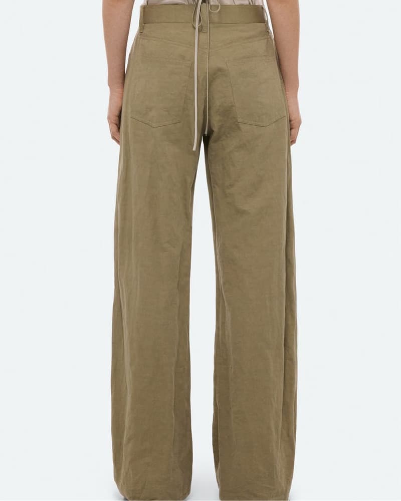 Helmut Lang Wrinkled Bootcut Trouser - Image 3