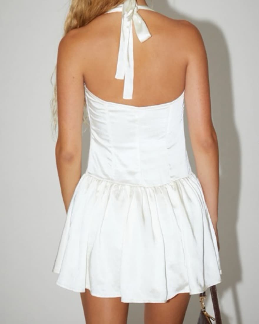 Beverly and Beck Satin Dress - Image 2