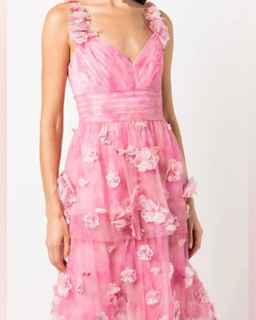 Marchesa Notte Tulle Gown - Image 4