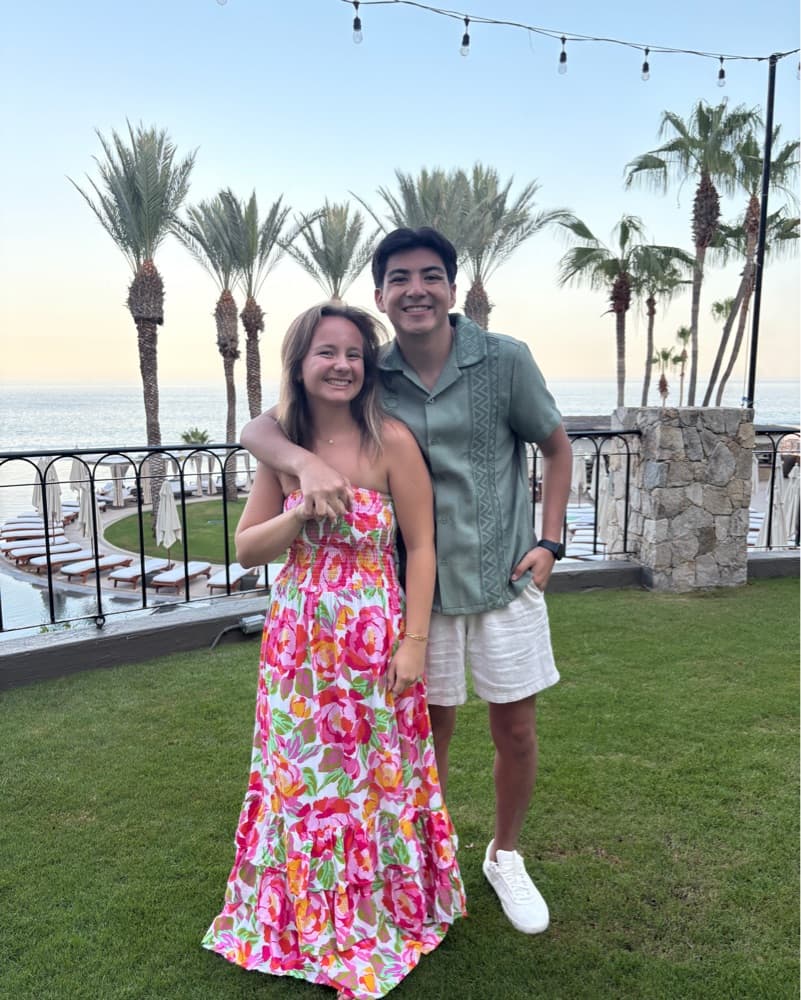 Colorful Floral Beach Dress - Image 3