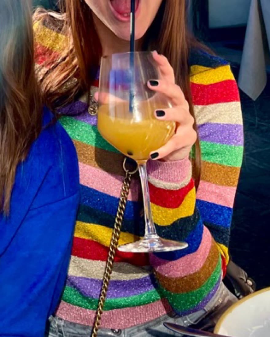 Alice And Olivia Sparkly Sweater  - Image 2