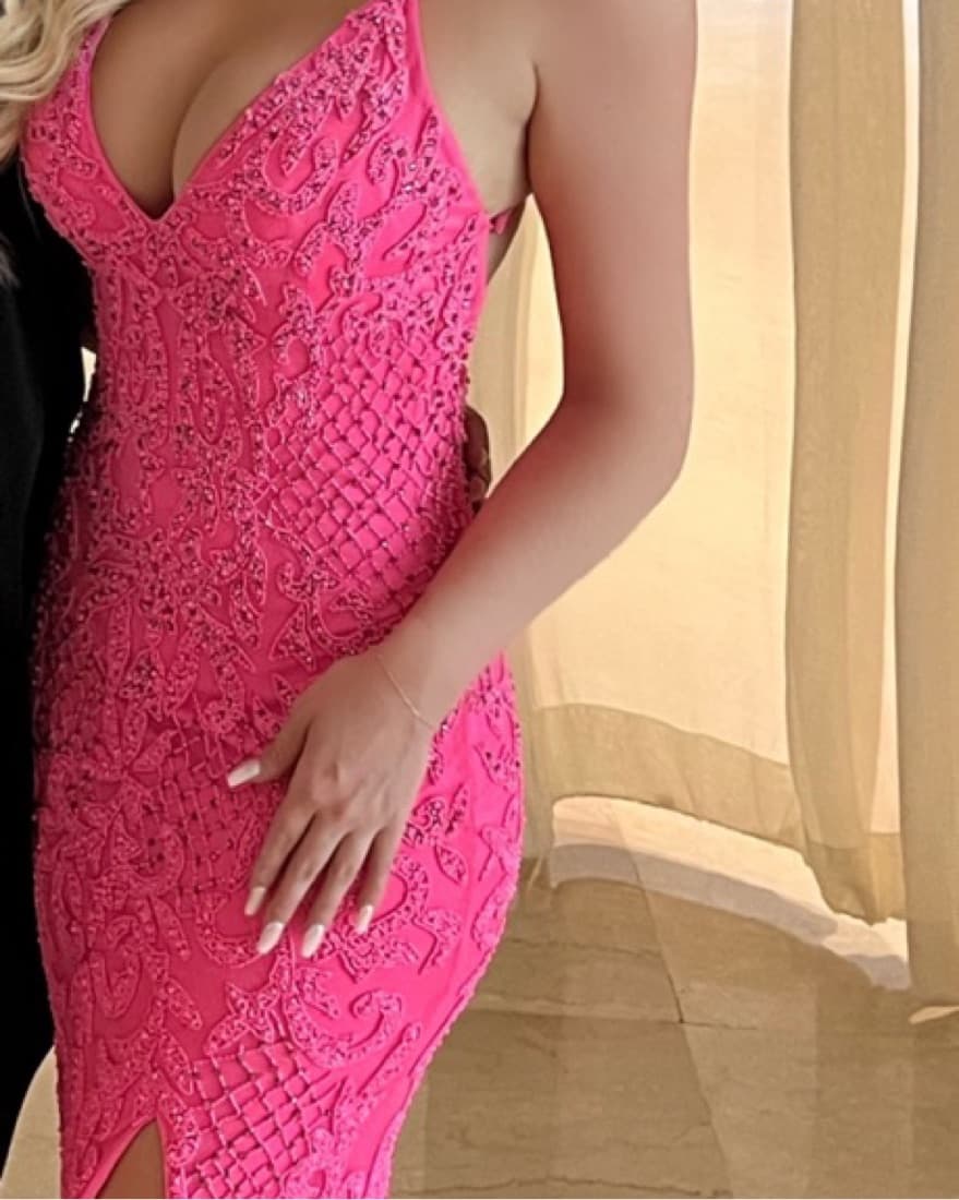 Fully Beaded Gown - Image 4