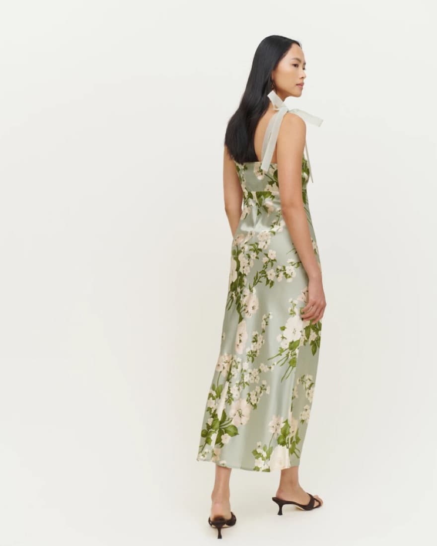 Reformation Alene Silk Dress - Image 3