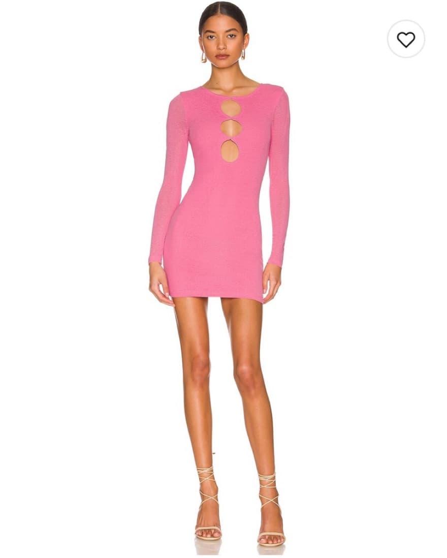 Revolve Pink Cutout Dress - Image 2
