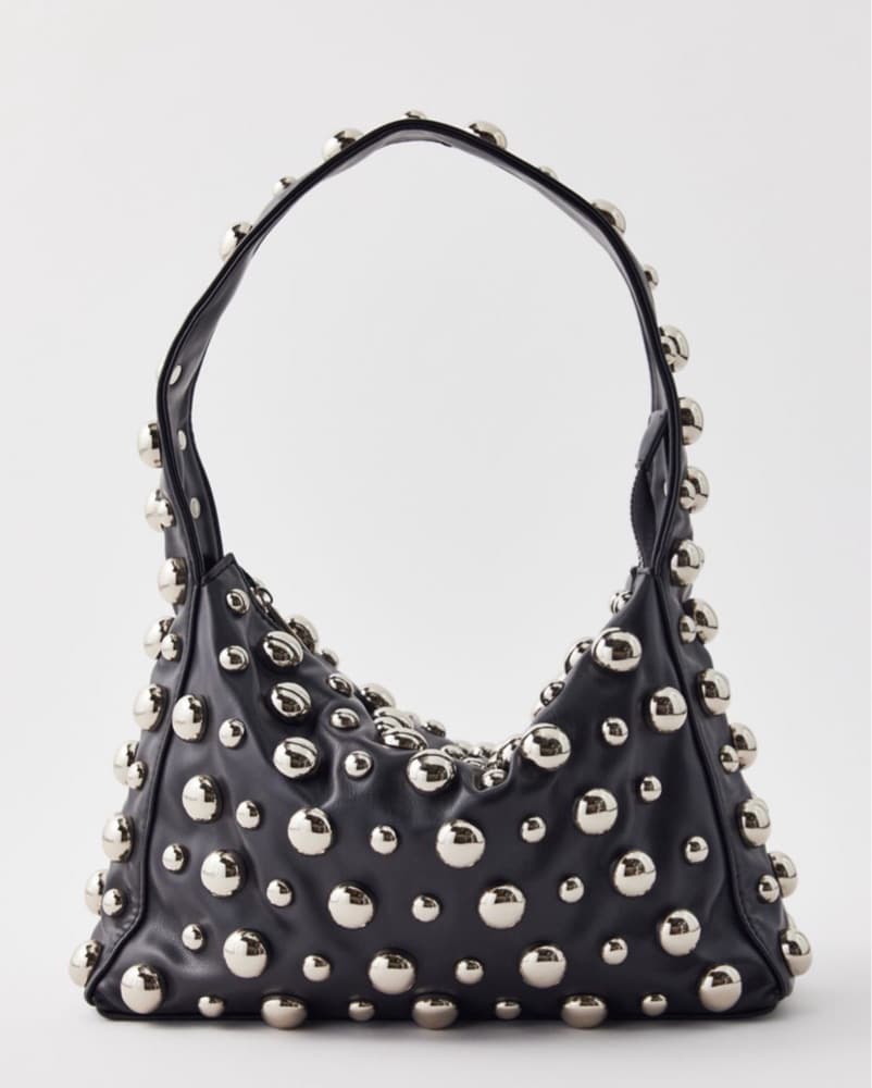 Silence + Noise Studded Shoulder Bag - Image 1