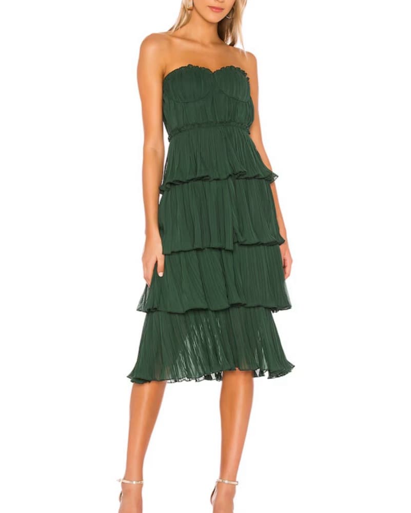 Lover And Friends Emerald Dress - Image 1